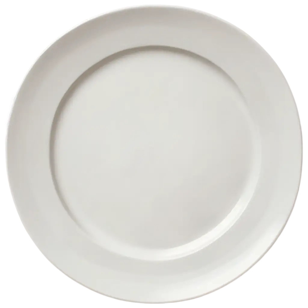 White-Plate-View-From-Above-PNG-Image-for-Clear-and-Detailed-Visual-Representation