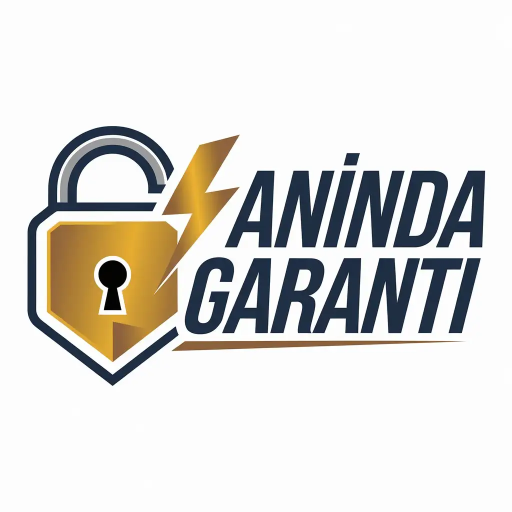 LOGO Design for Annda Garanti Modern Simple and Strong with Trust Speed and Reliability Symbolism