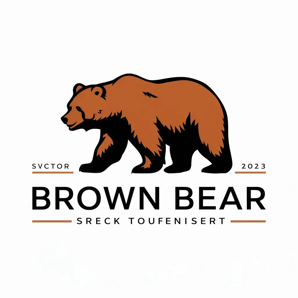 LOGO-Design-for-Brown-Bear-Moderate-Clear-Background-with-a-Brown-Bear-Symbol