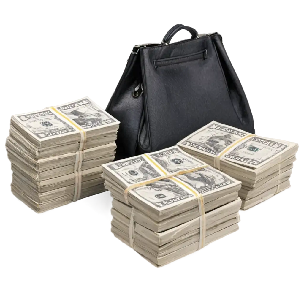 Pack-of-Money-PNG-HighQuality-Image-of-Dollar-Bills-for-Digital-Use