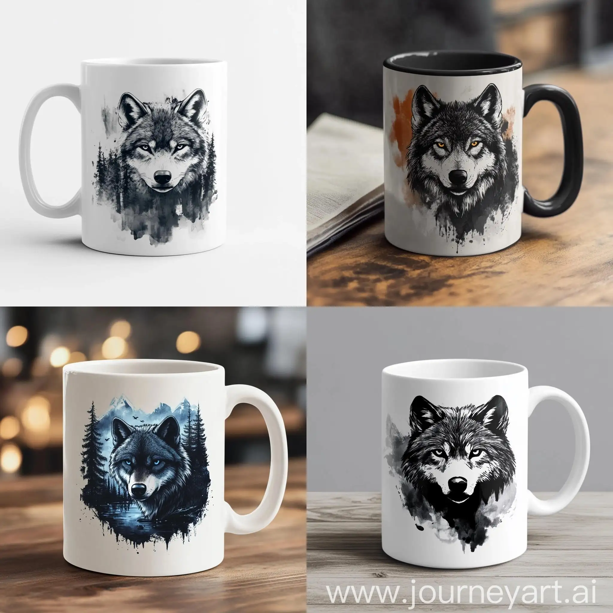 Coffee-Mug-with-Wolf-Detailed-Ceramic-Cup-Design