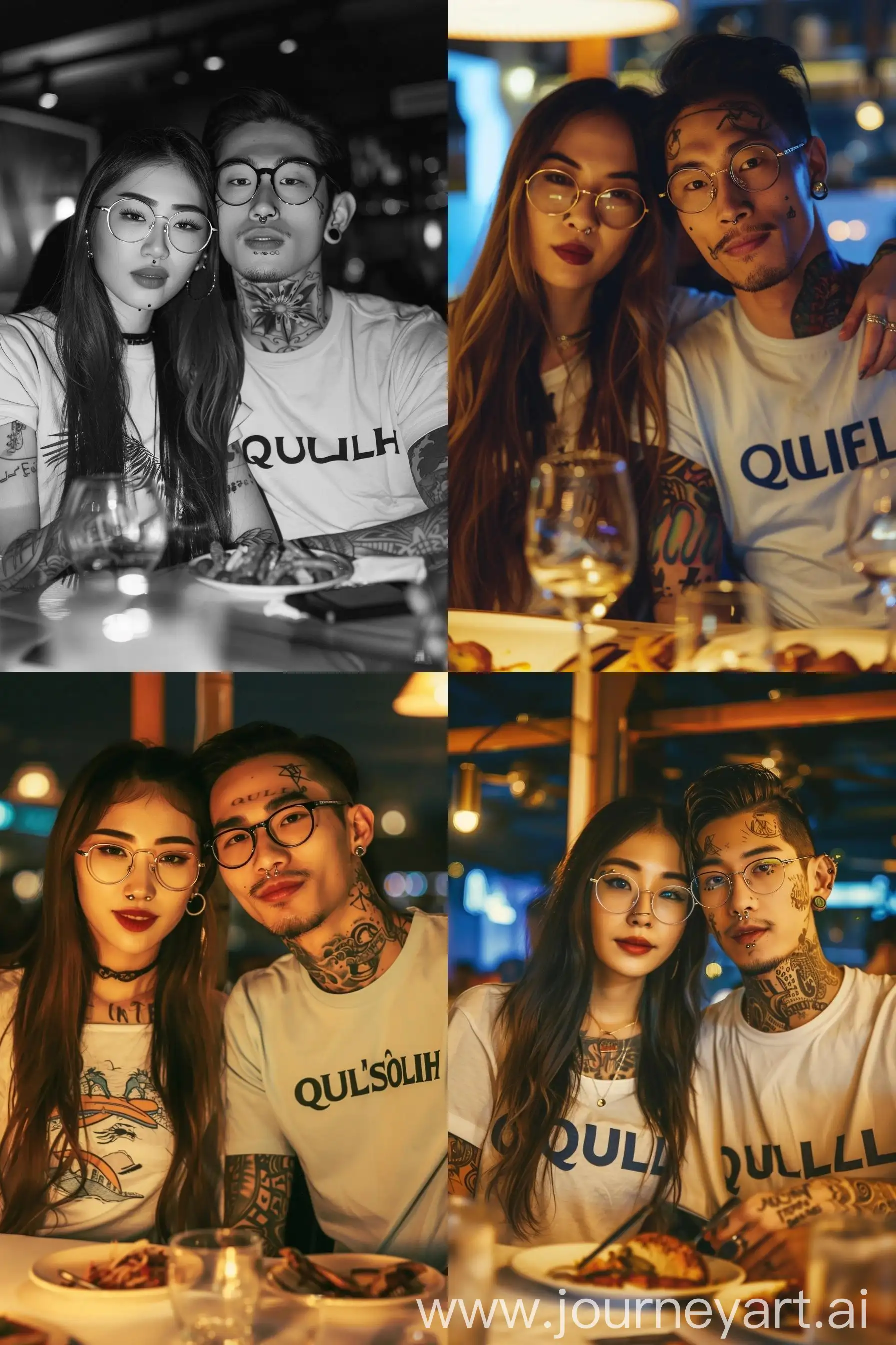 Asian-Couple-Dining-at-Night-with-Romantic-Atmosphere