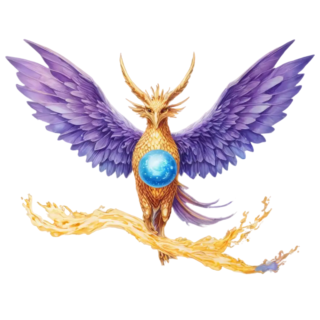 Celestial-Phoenixes-and-Dragons-in-Cosmic-Orbs-PNG-Radiant-Dreamlike-Fantasy-Art