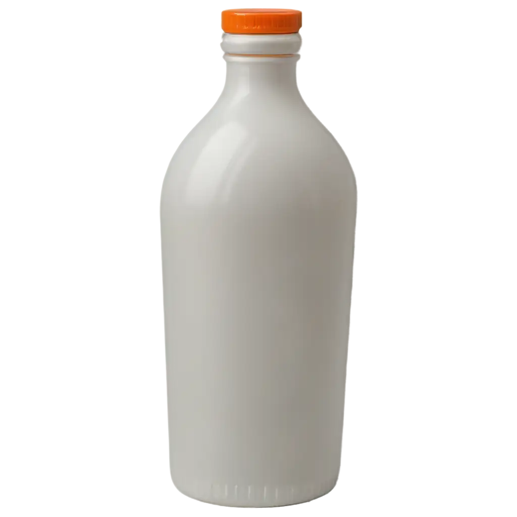 Empty-Bottle-with-White-Top-PNG-HighQuality-Transparent-Image-for-Versatile-Use