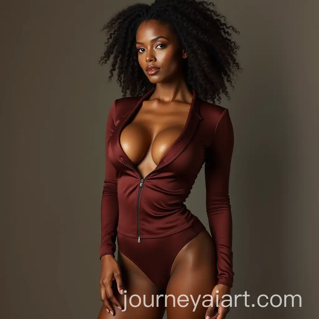 Stylish-Model-Woman-with-a-Bold-Tight-Outfit-Inspired-by-Angela-Bassett-and-Salma-Hayek