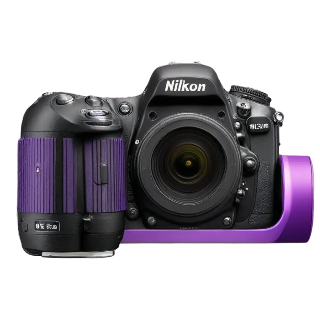 HighQuality-Nikon-Camera-PNG-with-Professional-Lens-and-Accessories-for-Sleek-and-Premium-Visuals