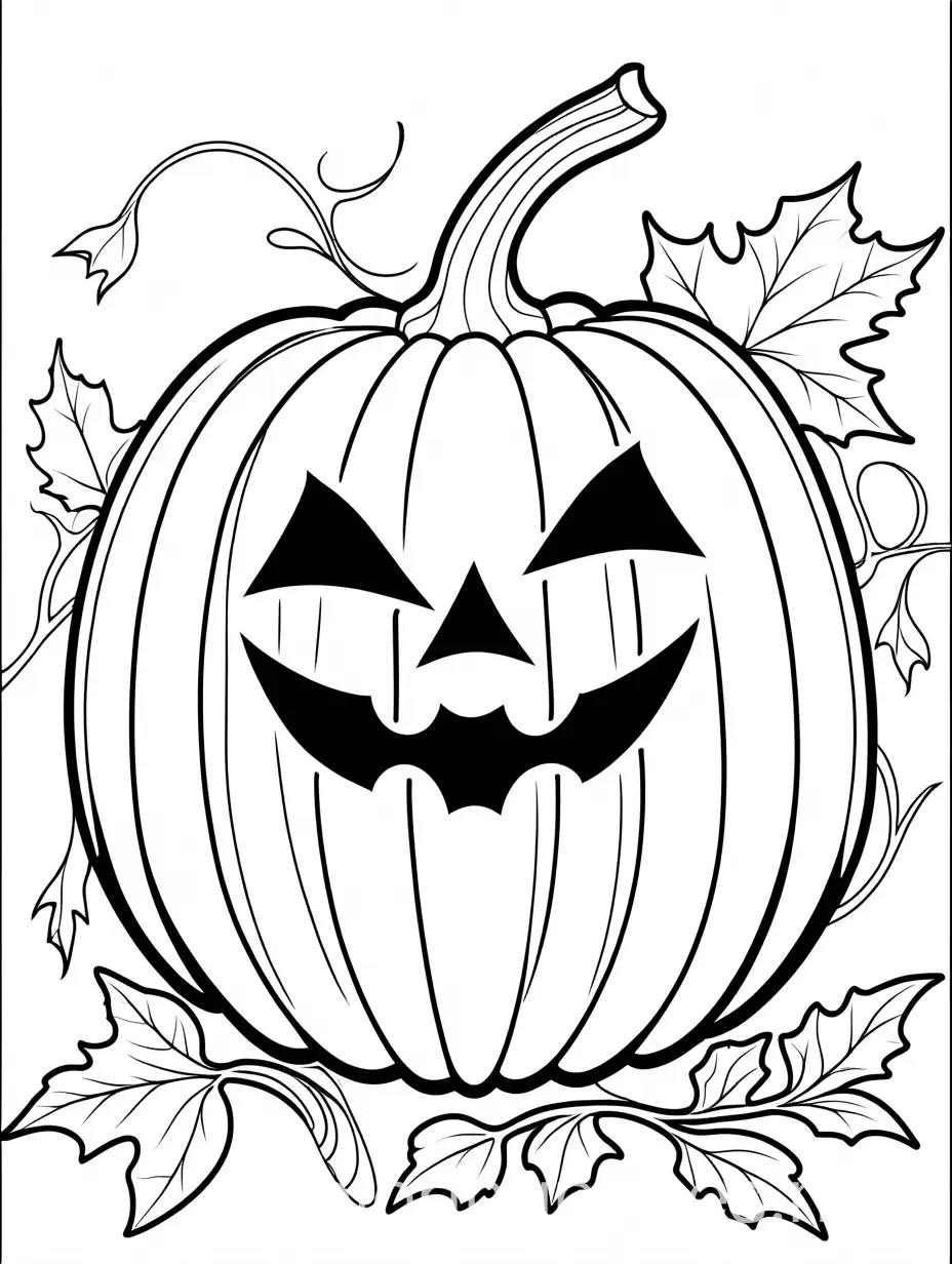 Simple-Halloween-Pumpkin-Coloring-Page-for-Kids