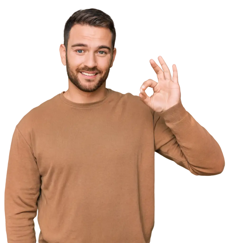 Deaf-Man-Saying-His-Name-in-PNG-Format-Capturing-Clear-and-Expressive-Sign-Language-Communication