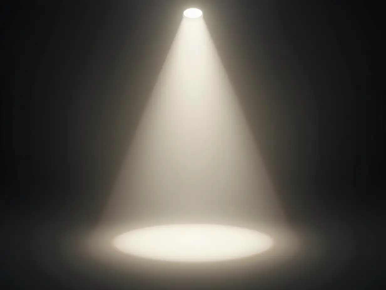 set of spotlight on transparent background png