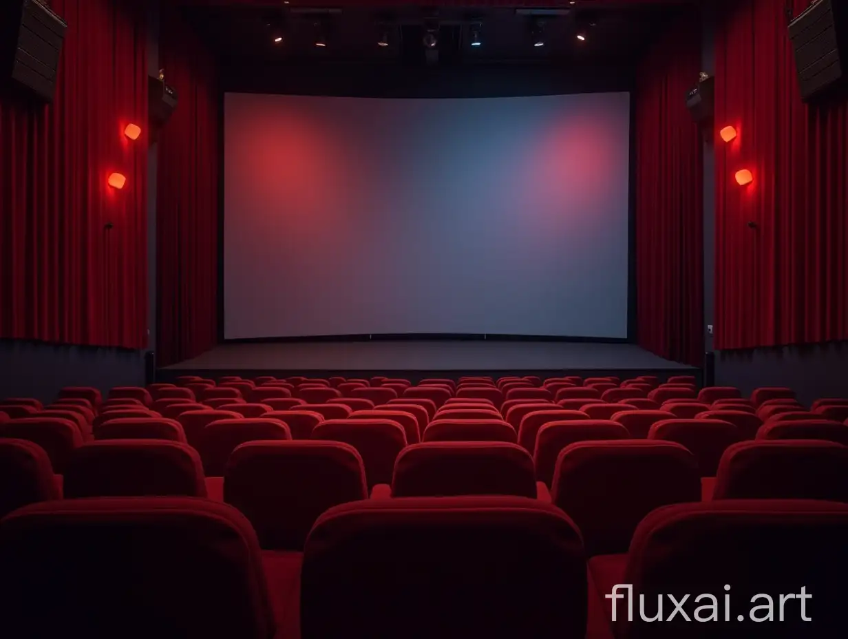 create the picture of the cinema theatre