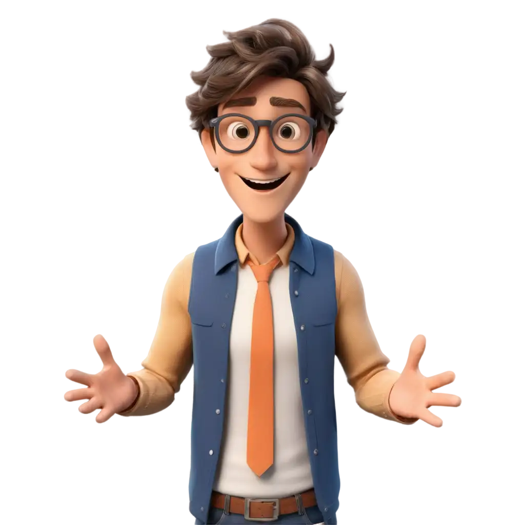 3DRendered-PNG-Character-with-Friendly-Expression-Glasses-and-Casual-Smart-Attire