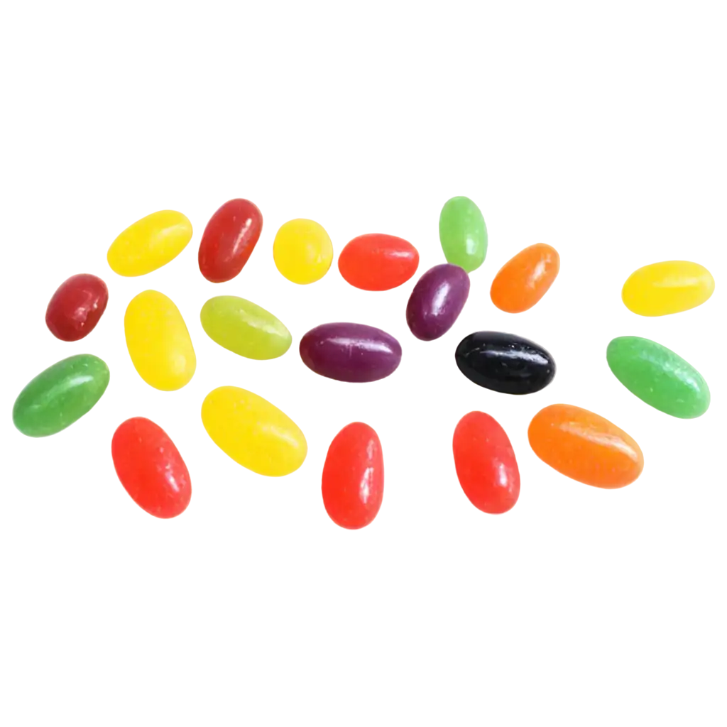 Vibrant-Jelly-Beans-PNG-Image-for-Creative-Use-and-HighQuality-Visuals