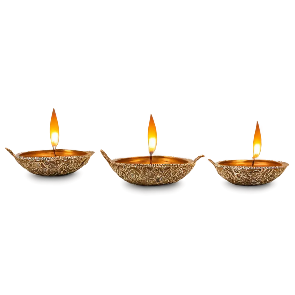 PNG-Image-of-Diwali-Diya-Illuminate-Your-Celebrations-with-HighQuality-Graphics