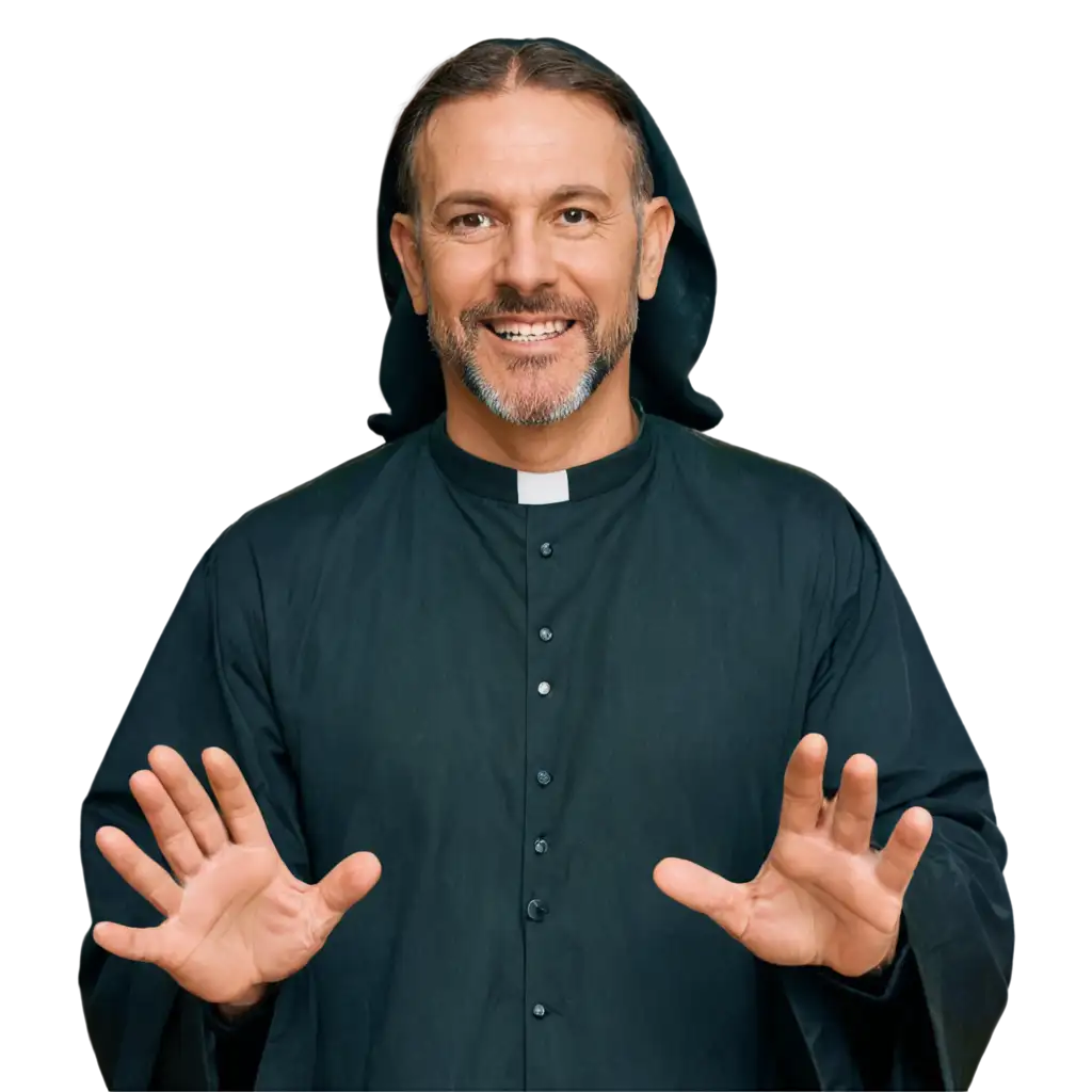 Christian-Priest-in-Religious-Dress-PNG-Image-for-Various-Creative-Applications