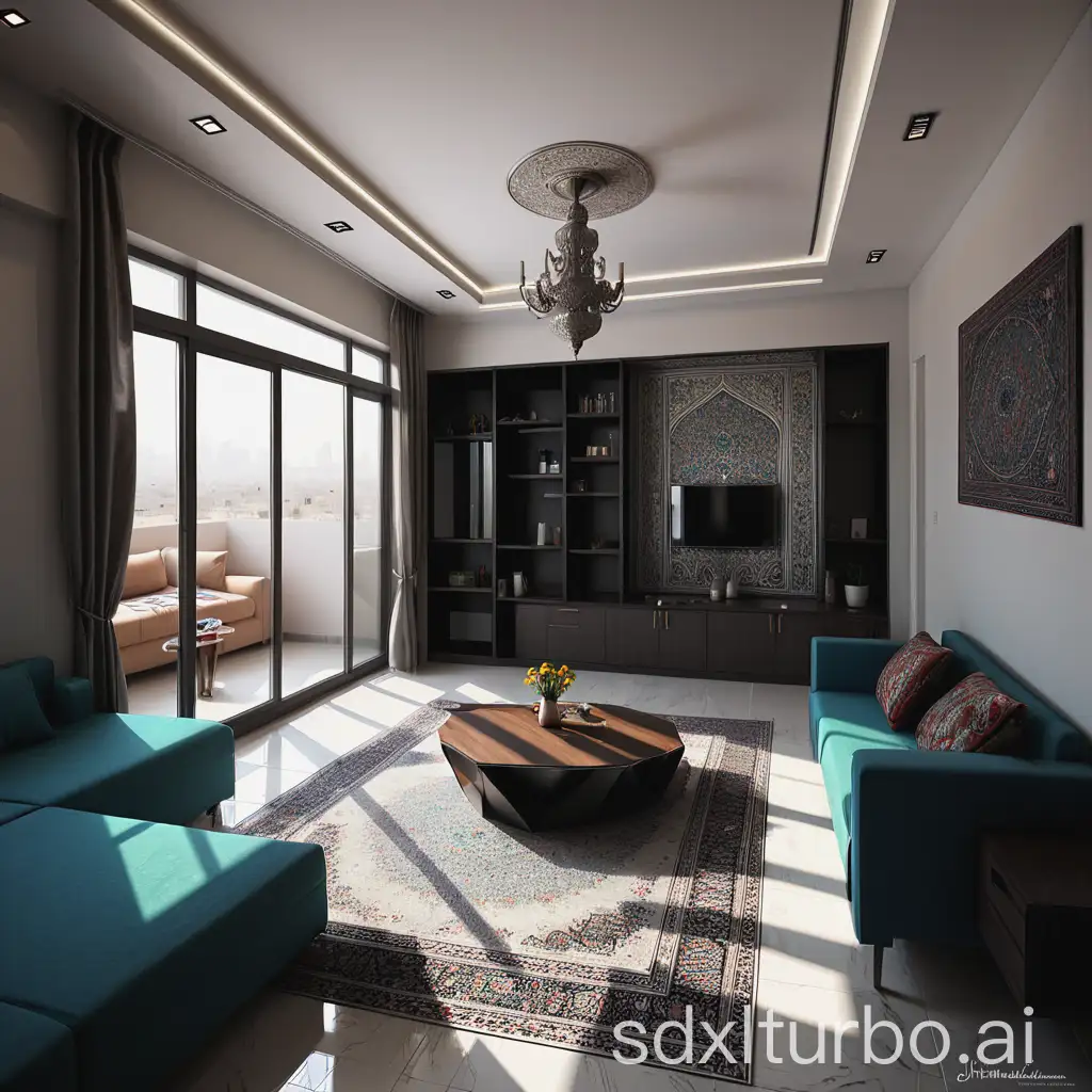 Modern-Iranian-Apartment-Interior-with-Contemporary-Design