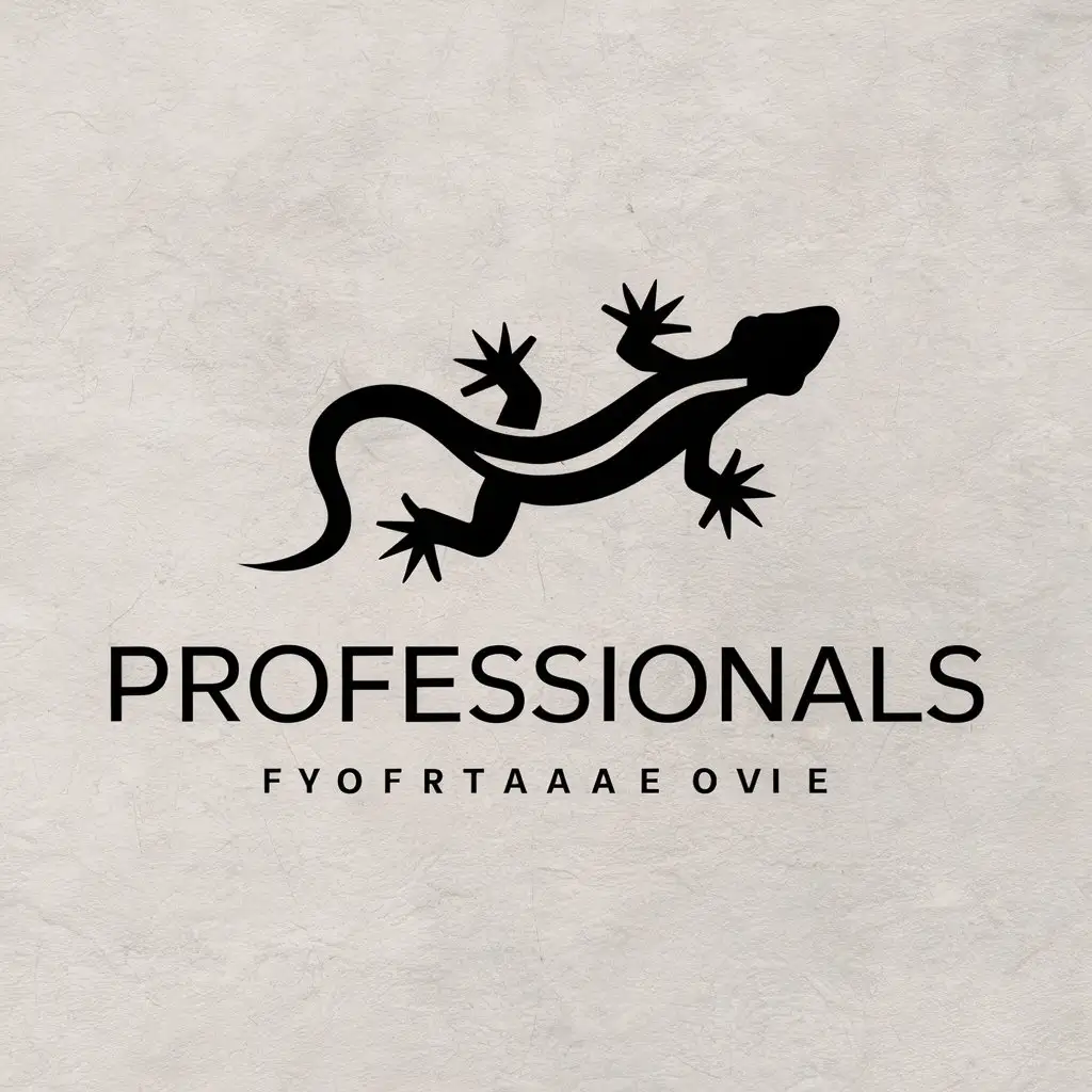 LOGO-Design-For-Professionals-Minimalistic-Lizard-Vector-Logo-on-Clear-Background