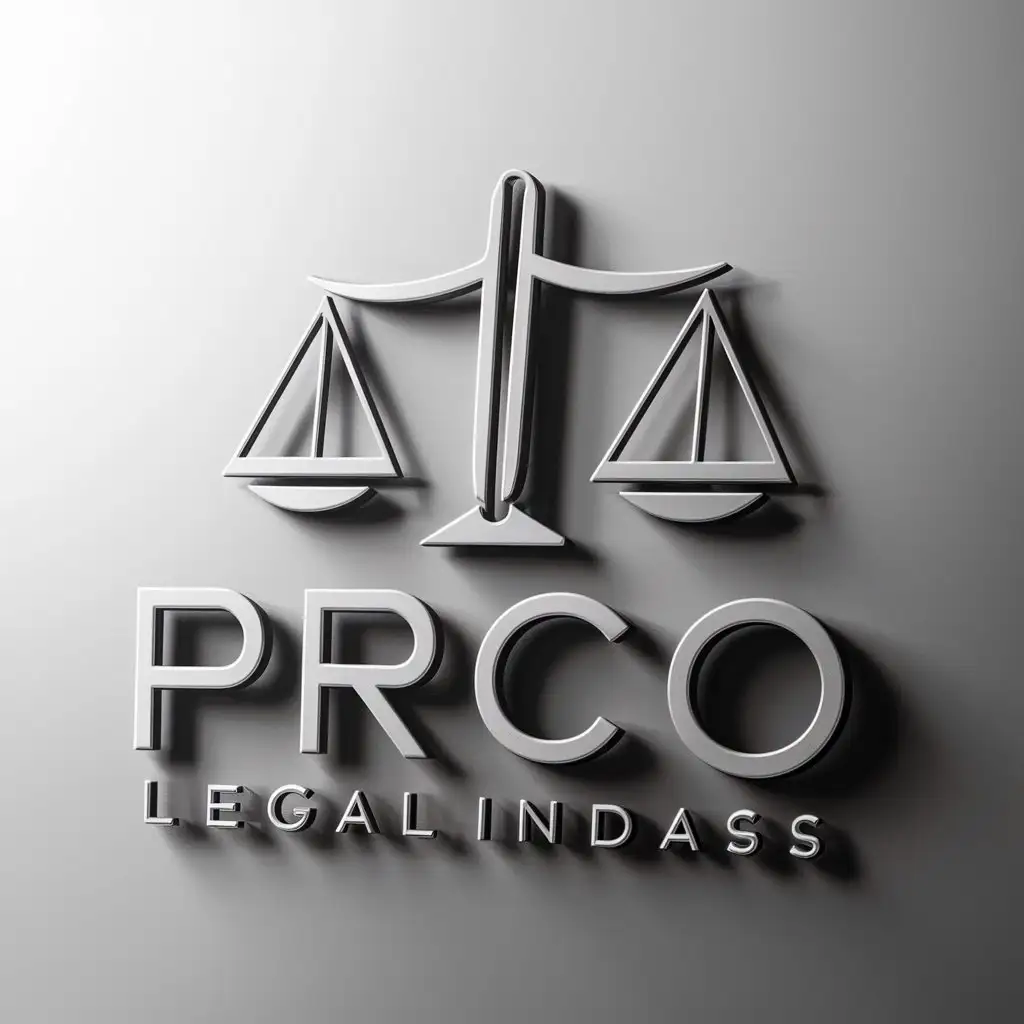 a logo design,with the text "prco", main symbol:veсы,complex,be used in Legal industry,clear background