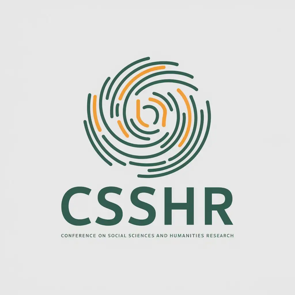 LOGO Design for CSSHR Conference on Social Sciences and Humanities Research Book IA