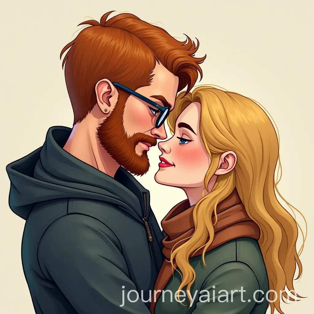 Couple-Embracing-A-LoveInspired-Art-Piece-by-Lisa-Aisatos