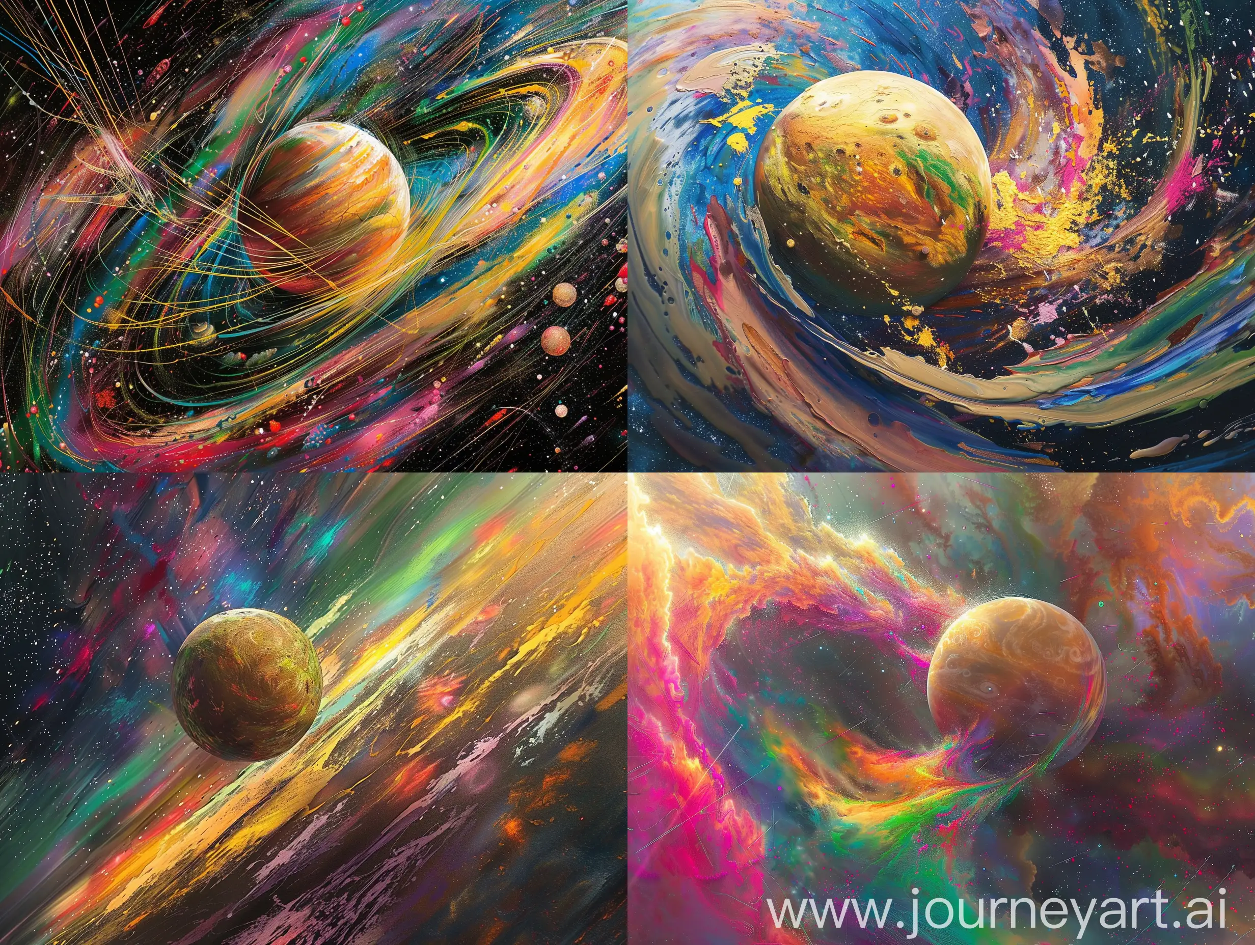 Multicolored-Brushstrokes-Intertwined-with-Ceres-in-Galaxy