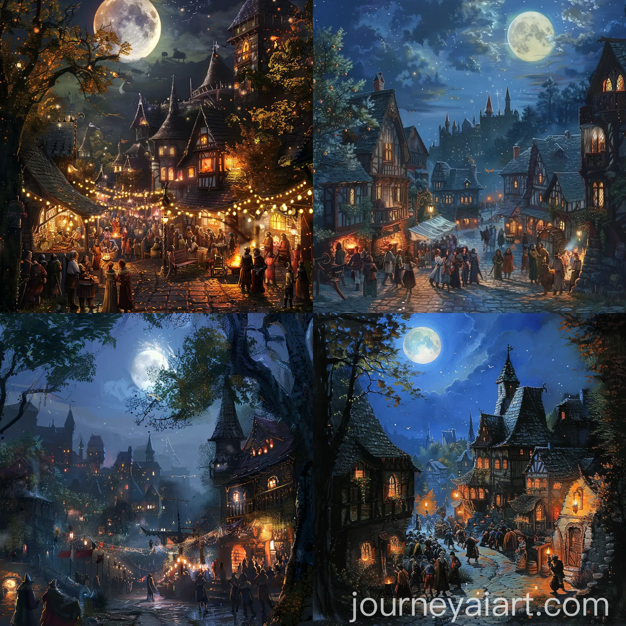 Medieval-Fantasy-Village-Celebration-Under-Moonlight