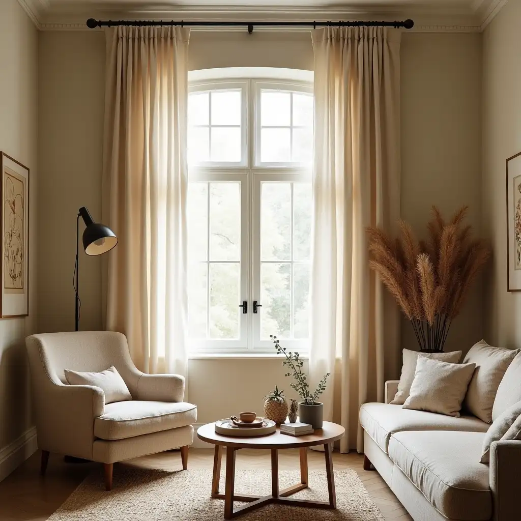 Elegant-Natural-Textile-Window-Treatments-in-Neutral-Tones-for-Biophilic-Living-Room-Design