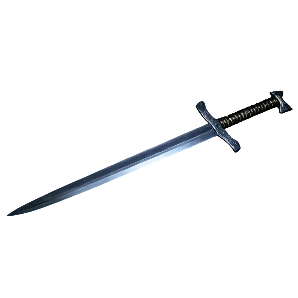 Simple-Sword-PNG-Image-Ideal-for-Clear-Crisp-Digital-Designs