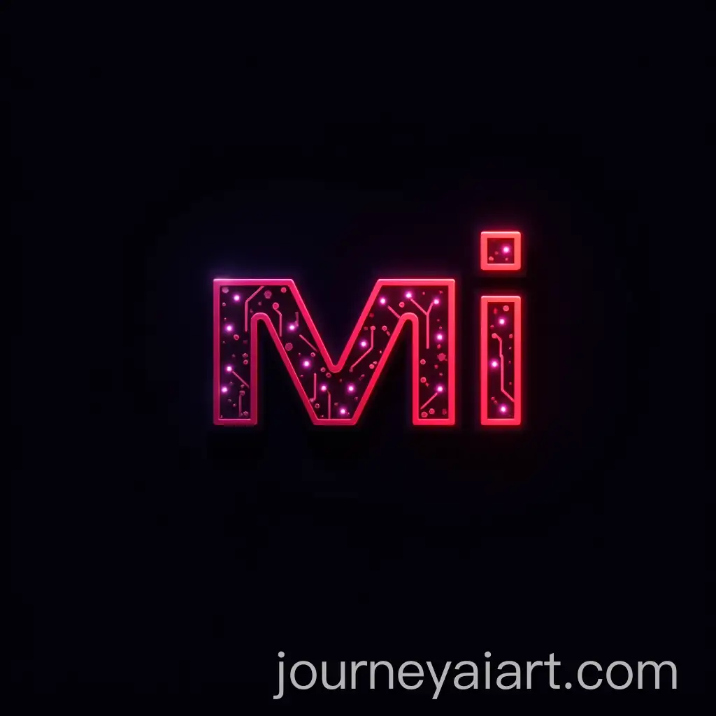 Futuristic-3D-Logo-Design-in-PCB-Circuit-Style