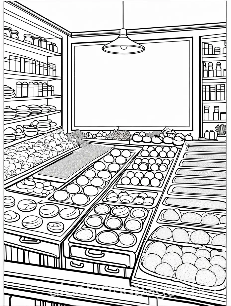 Curious-School-Kid-Discovering-Lunch-Ingredients-Coloring-Page