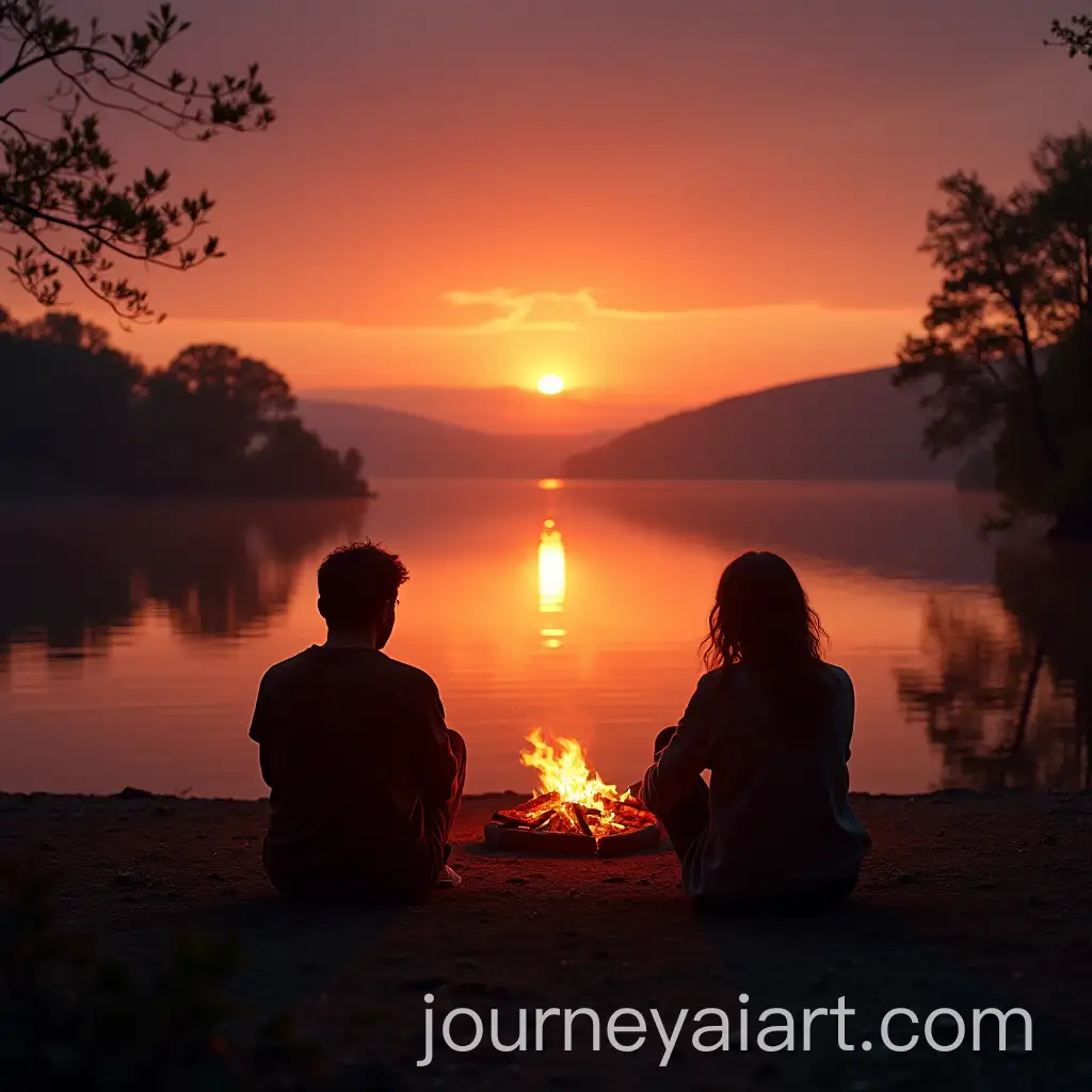 Tranquil-Sunset-Reflections-by-the-Lake