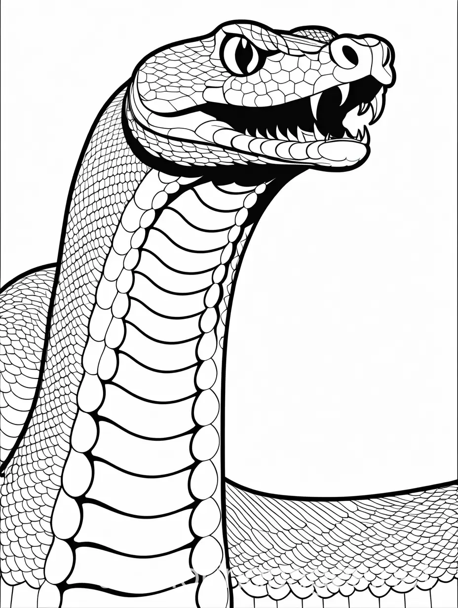 Giant-Cobra-Coloring-Page-for-Children