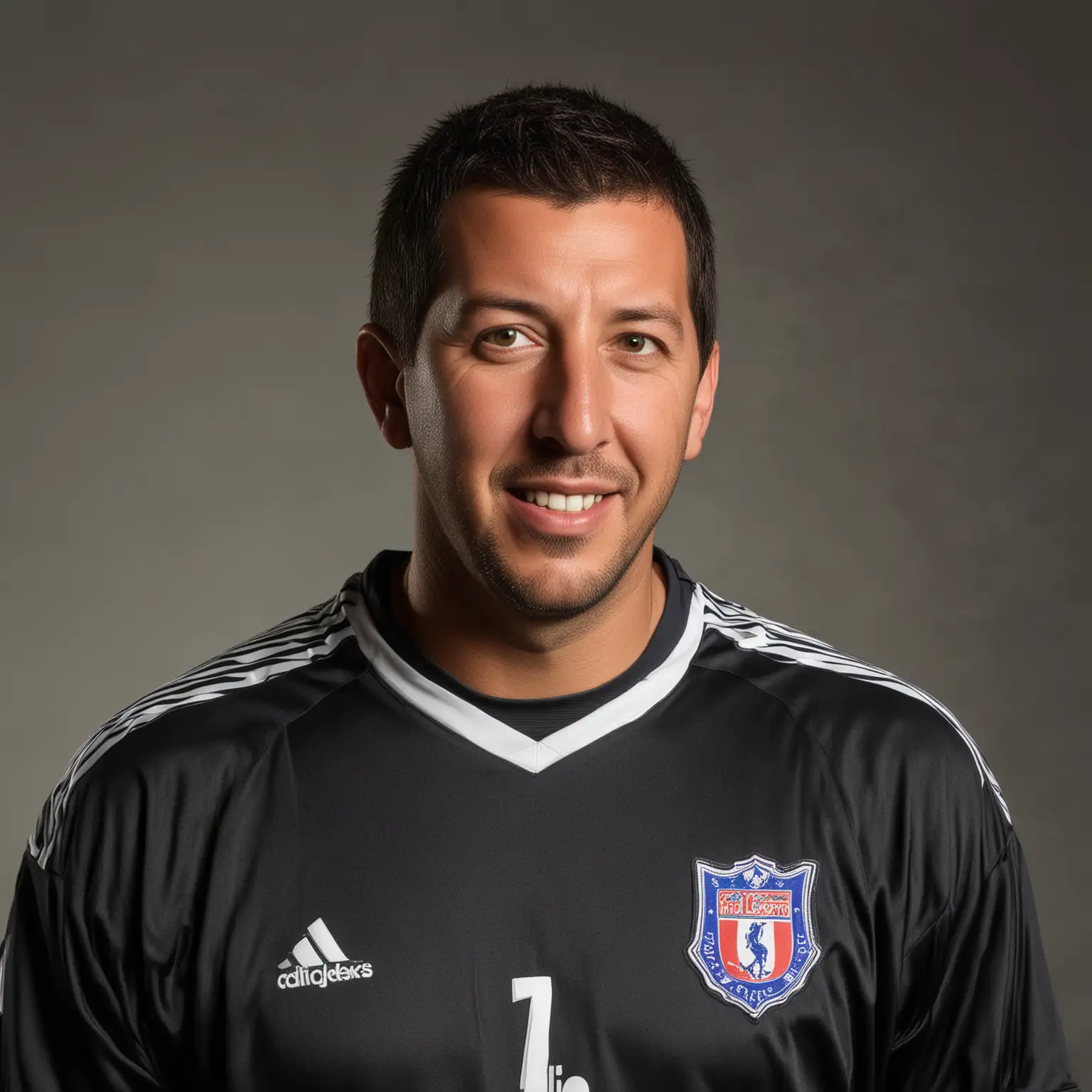 Adam Sandler Playing Soccer Portrait