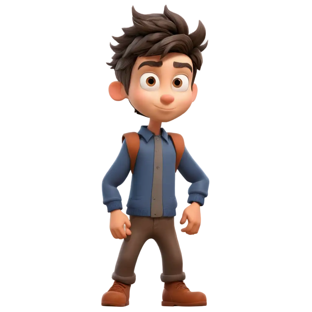 Arrogant-Cartoon-Boy-3D-PNG-HighQuality-Image-for-Digital-Art-and-Graphic-Design