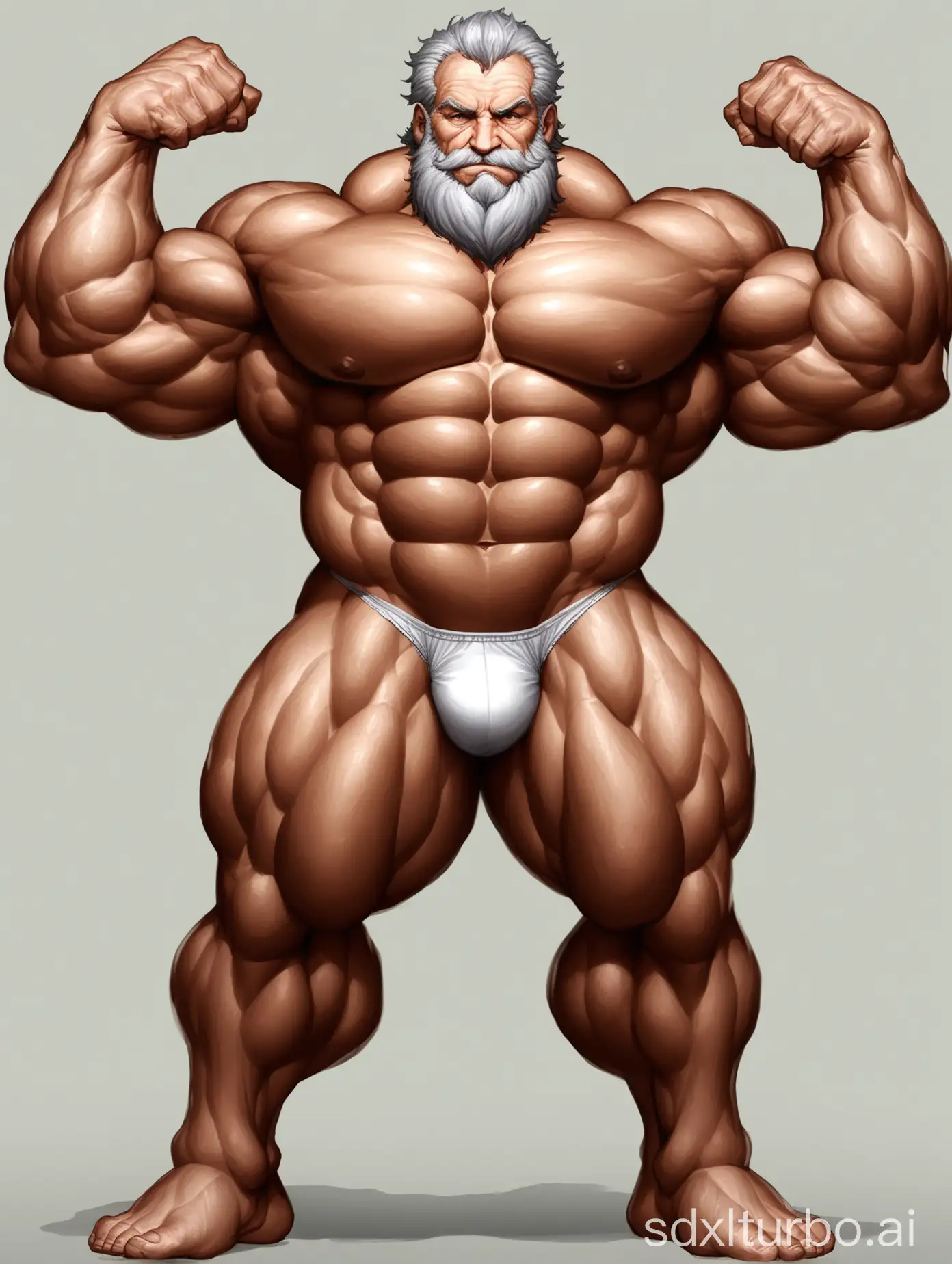 Giant-Old-Man-Flexing-Enormous-Muscles-in-Underwear