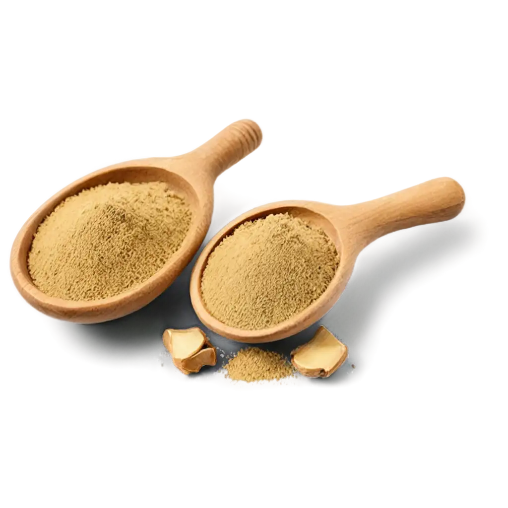 Exquisite-Ginger-Powder-PNG-Image-Capturing-the-Essence-of-Aromatic-Spices