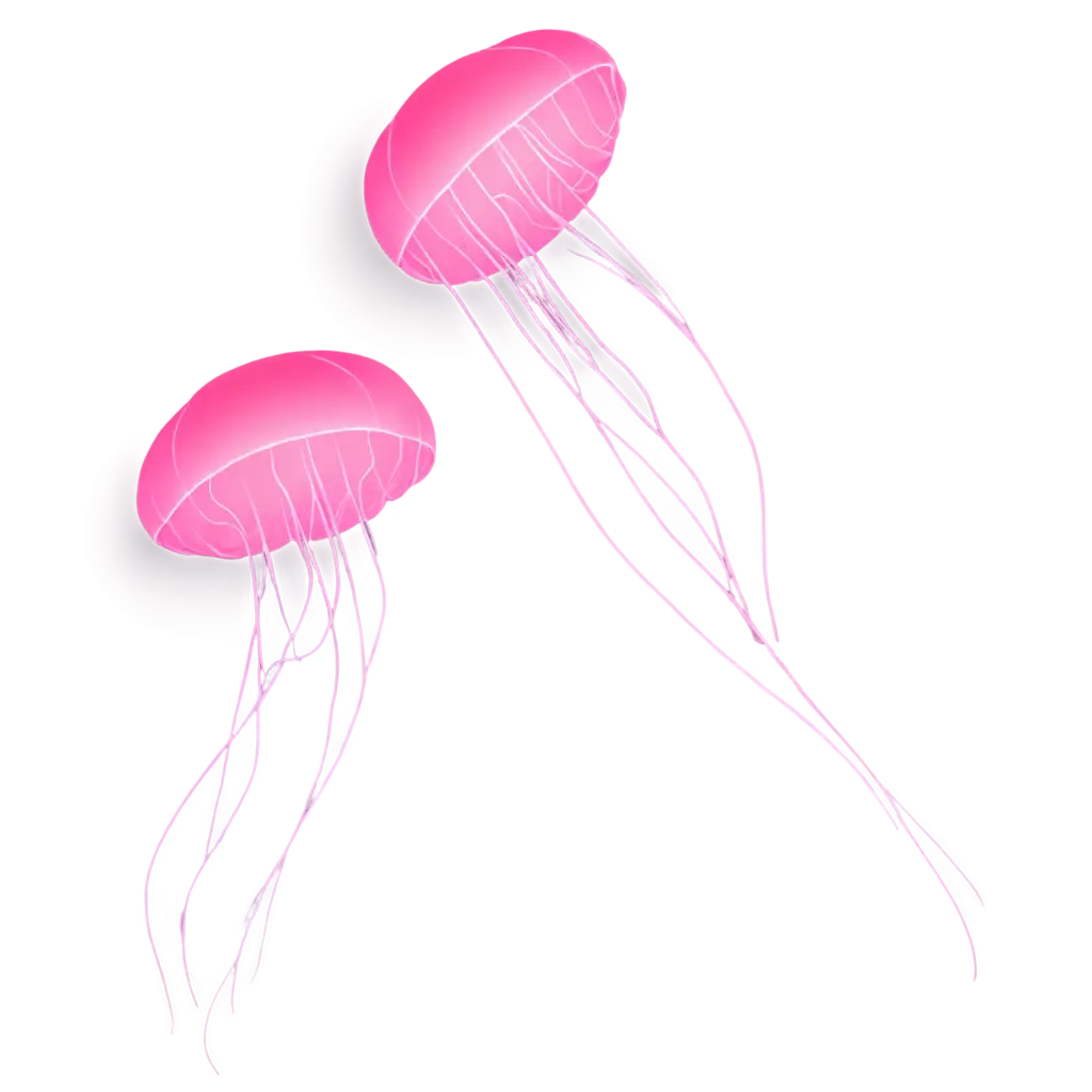 pink jellyfish