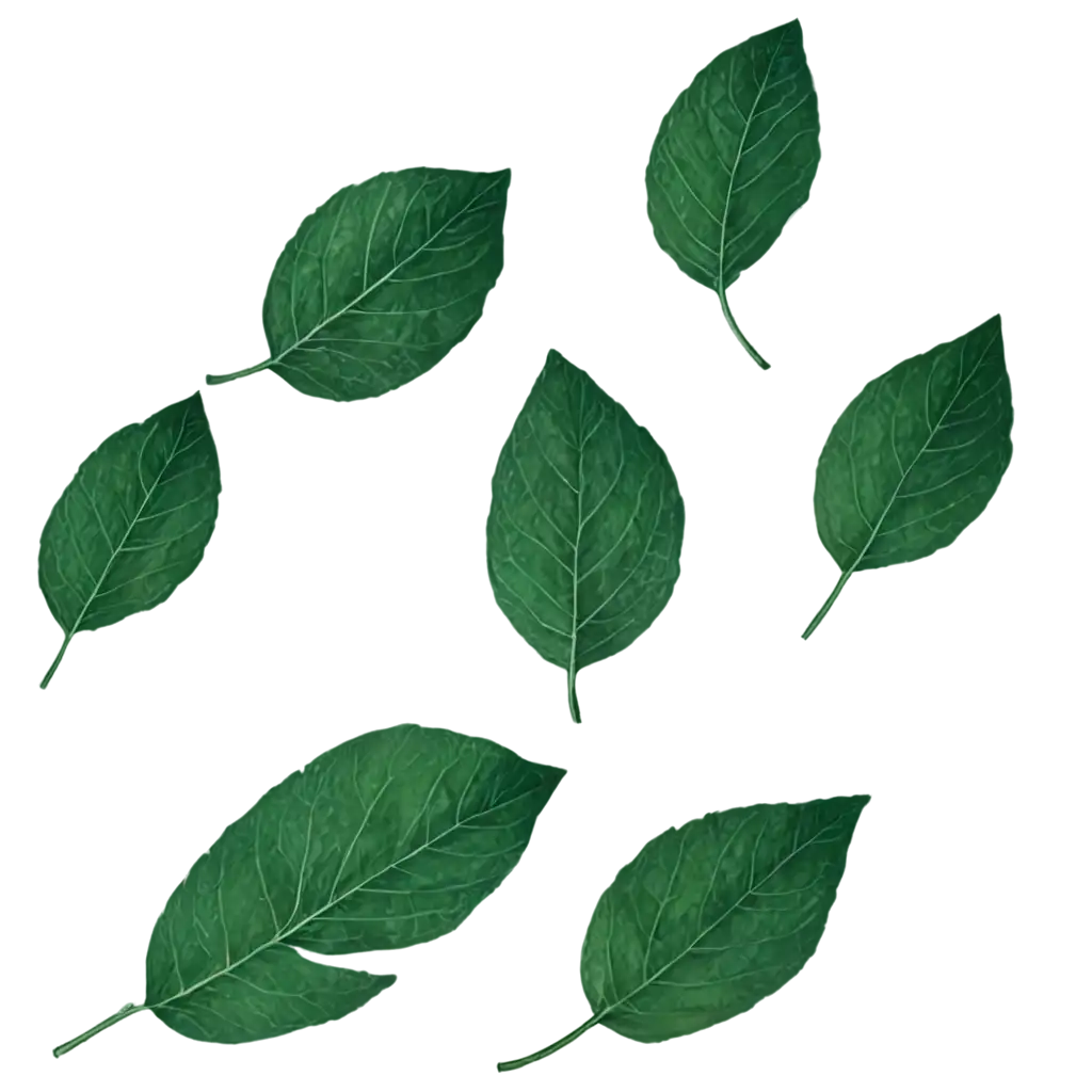 Falling-Dark-Green-Leaves-PNG-Image-for-HighQuality-Graphics-and-Transparent-Backgrounds