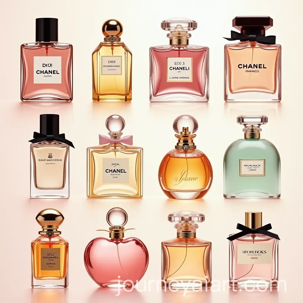 International-Perfume-Brands-Display-with-Icons-of-Luxury