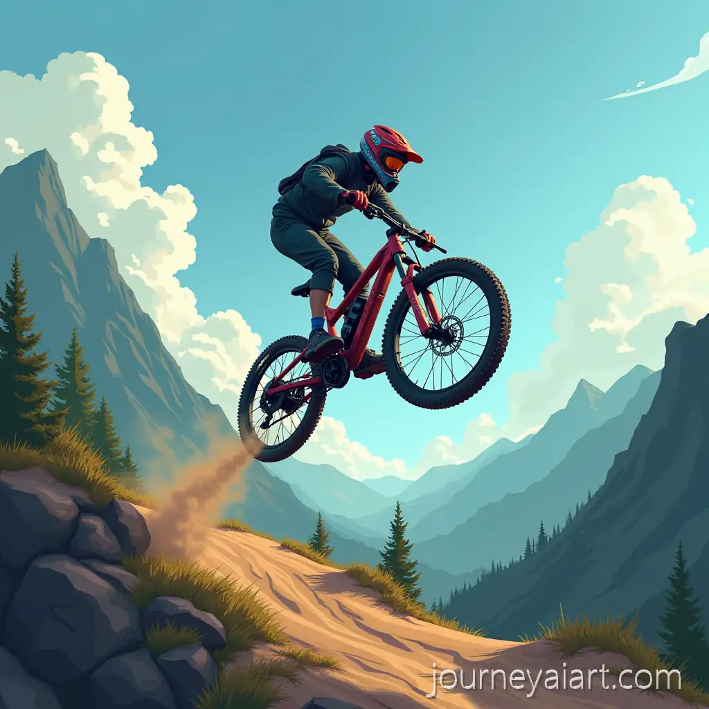 Mountain-and-Dirt-Bikes-SoAI-Art-Prompt-Expansionaring-Through-Scenic-Mountain-Landscape