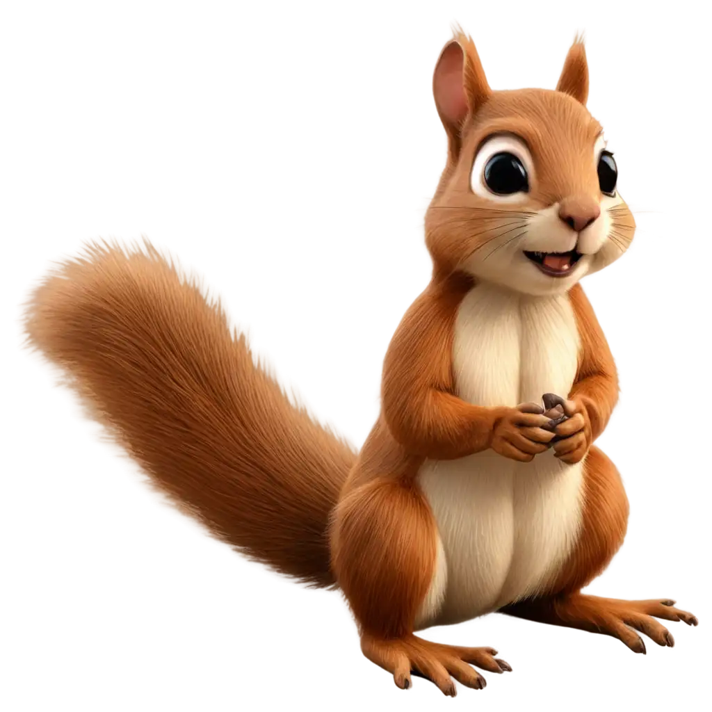 HighQuality-Pixar-Style-Cartoon-Squirrel-PNG-Image-for-Web-Design-and-Digital-Projects