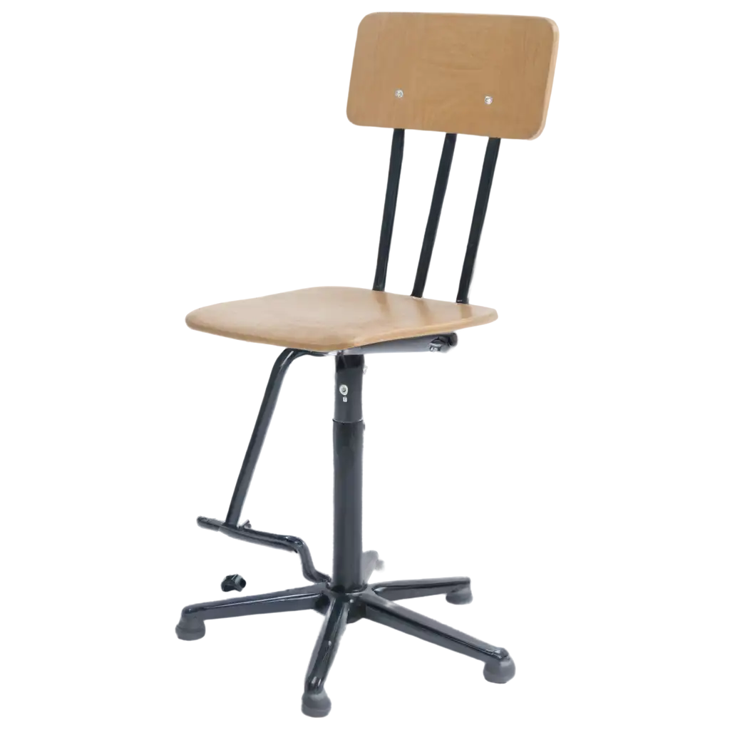 HighQuality-School-Chair-PNG-Image-for-Versatile-Usage