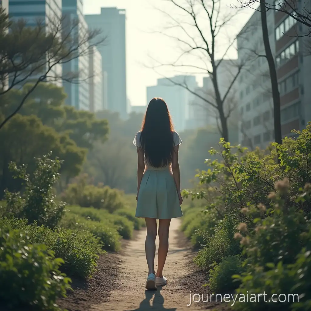 Girl-in-serene-SeoulSerene-Portrait-of-Luna-a-23YearOld-Seoulite-in-a-Hidden-Urban-Oasis
