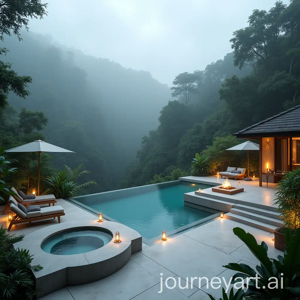 Luxury-Terrace-with-Infinity-Pool-in-Tropical-Forest