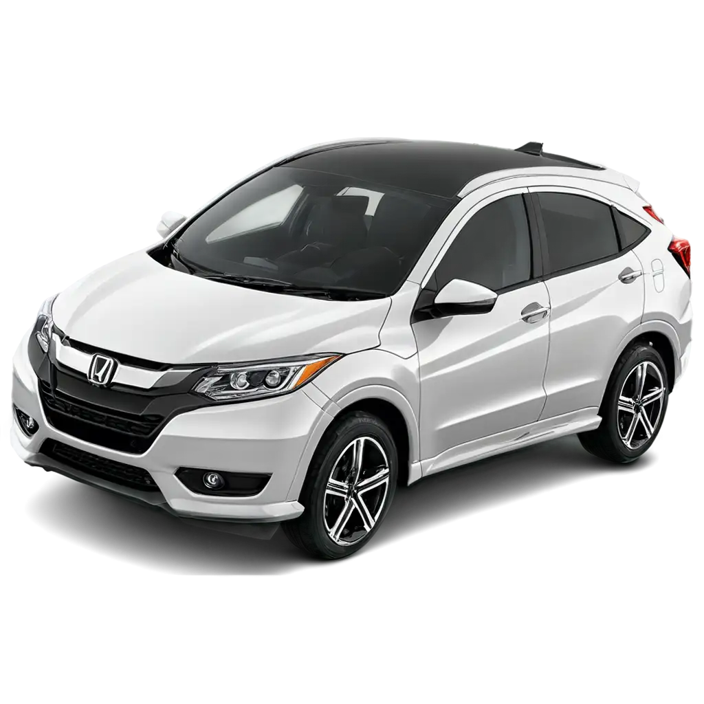 HighQuality-PNG-of-a-Vector-Honda-HRV-in-White