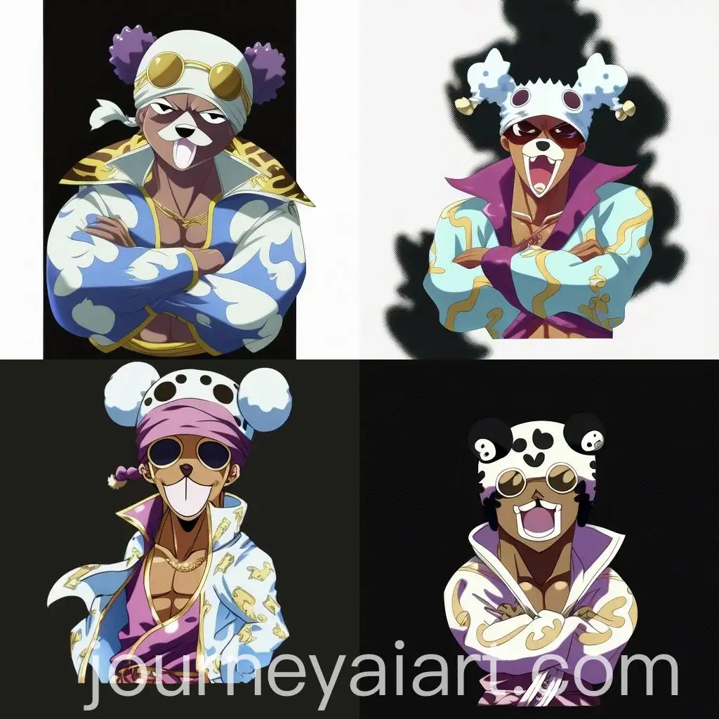 AnimeStyle-Animal-Character-on-White-Background