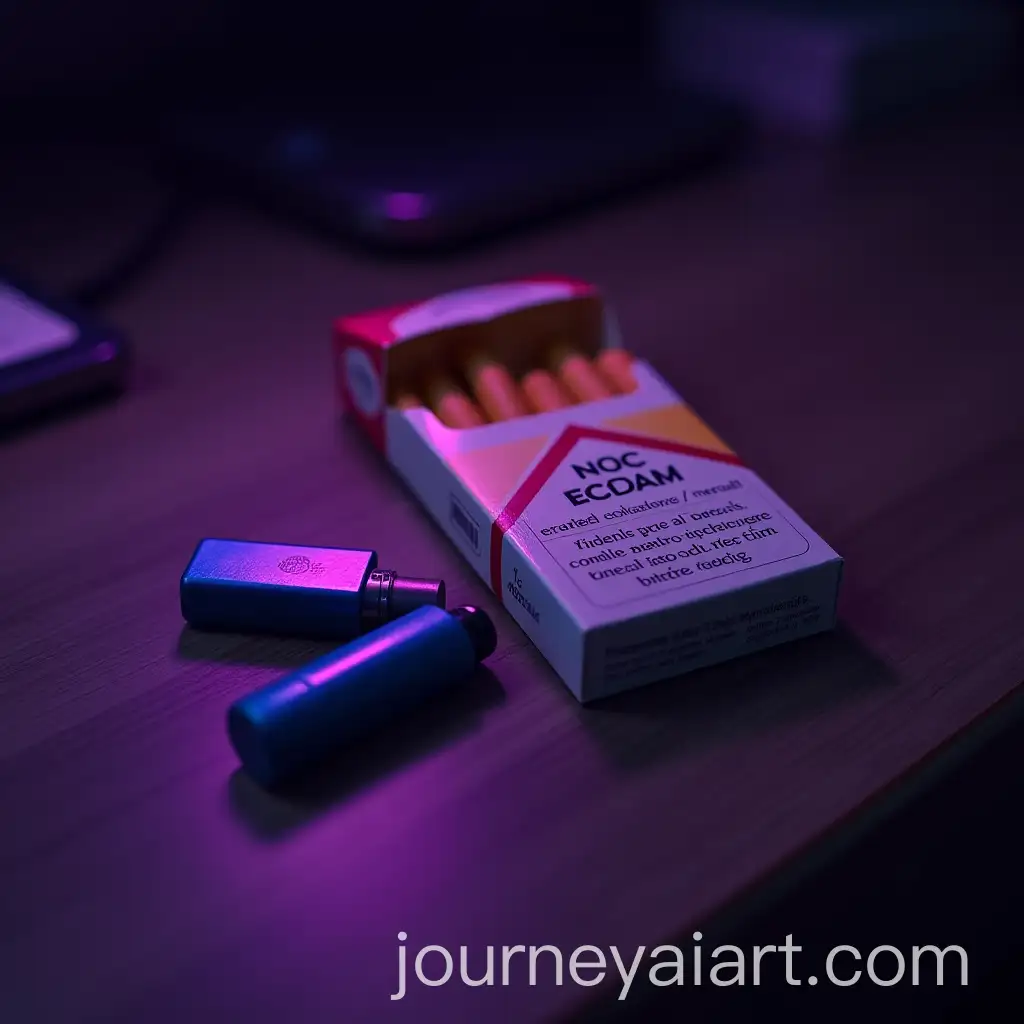 Pack-of-Mopadan-Block-Cigarettes-with-Lighter-on-Desk