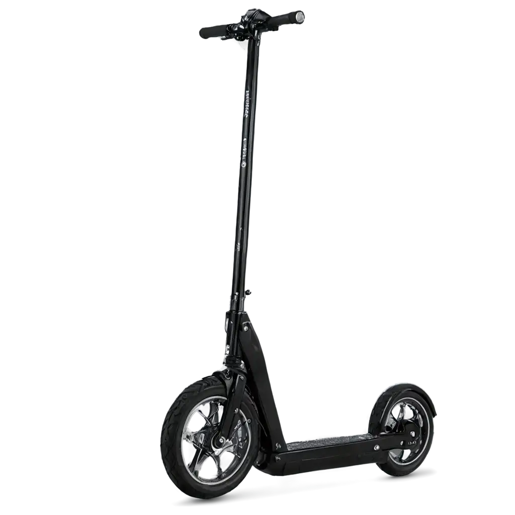 Electric-Scooter-in-Black-PNG-Image-for-HighQuality-Visuals