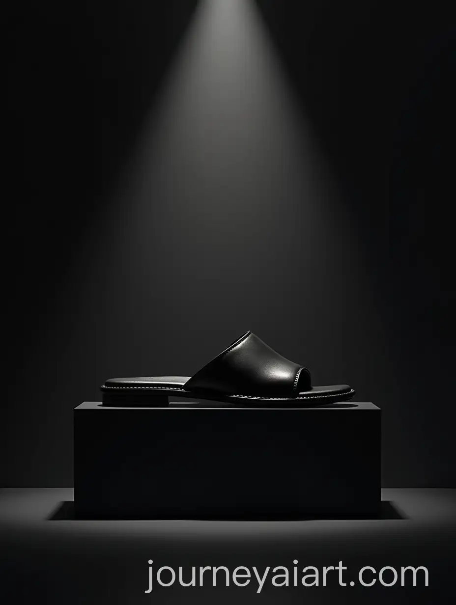 Premium-Black-Leather-SandAI-Image-Prompt-Expansional-Luxury-Fashion-Advertisement