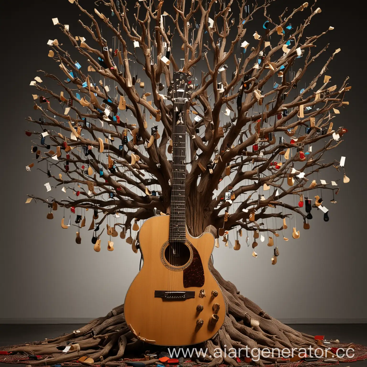 Outdoor-Guitar-Concert-Under-the-Canopy-of-Trees