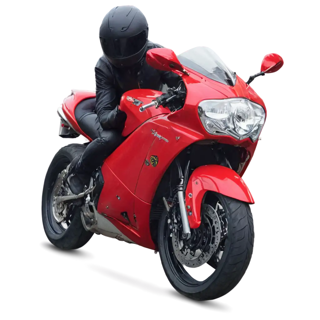 Red-Motorbike-PNG-Image-HighQuality-Graphic-for-Versatile-Online-Use